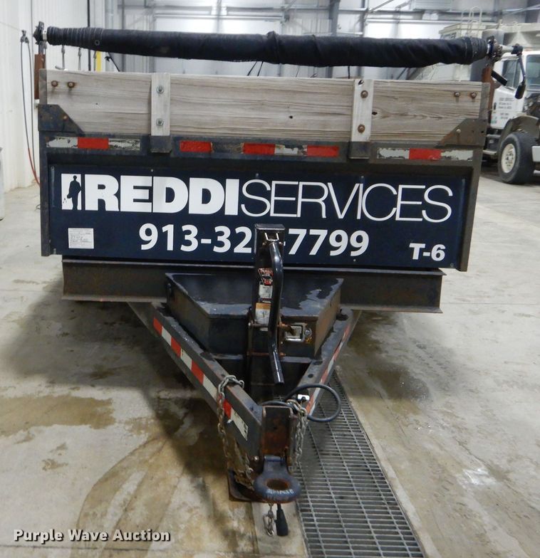 image for item JX9081 2013 H&H  dump trailer