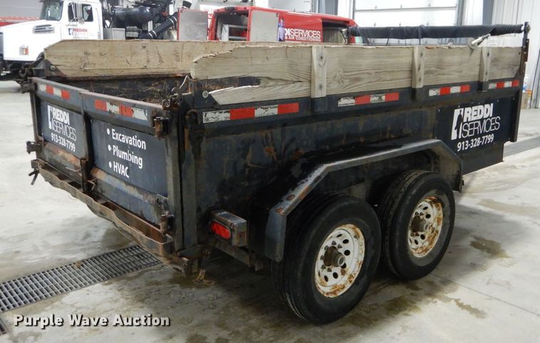 image for item JX9081 2013 H&H  dump trailer