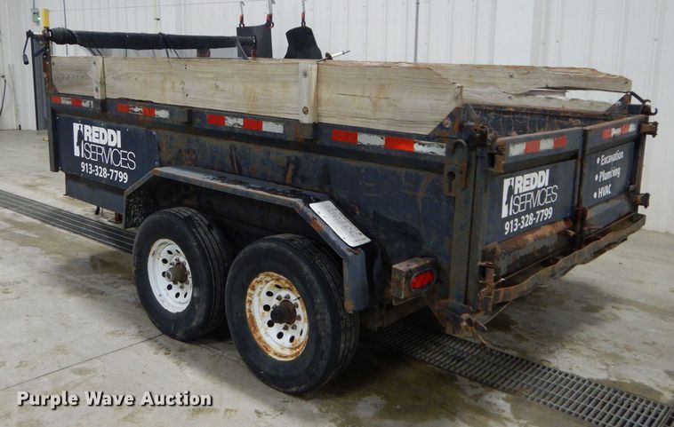 image for item JX9081 2013 H&H  dump trailer