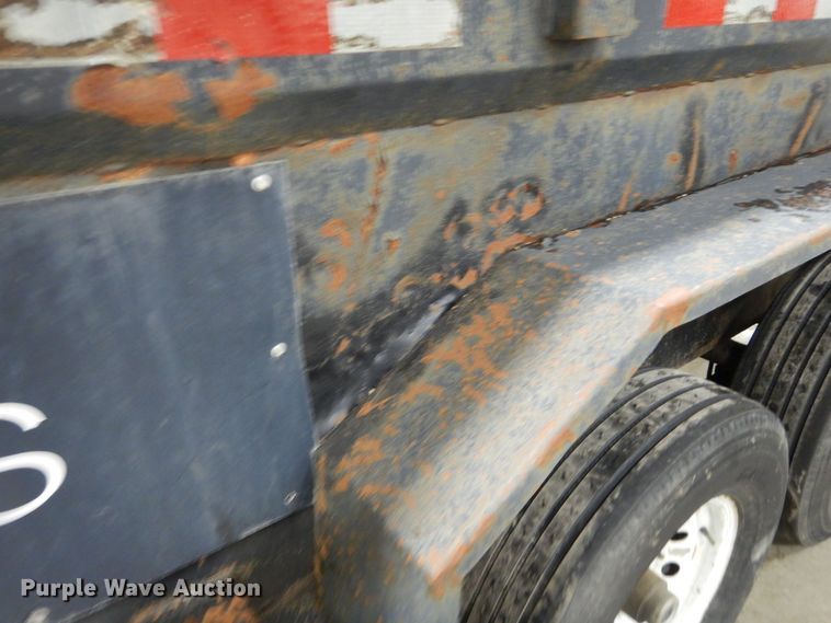 image for item JX9081 2013 H&H  dump trailer