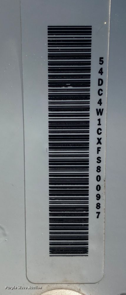 image for item KB9557 2015 Isuzu NPR  delivery truck