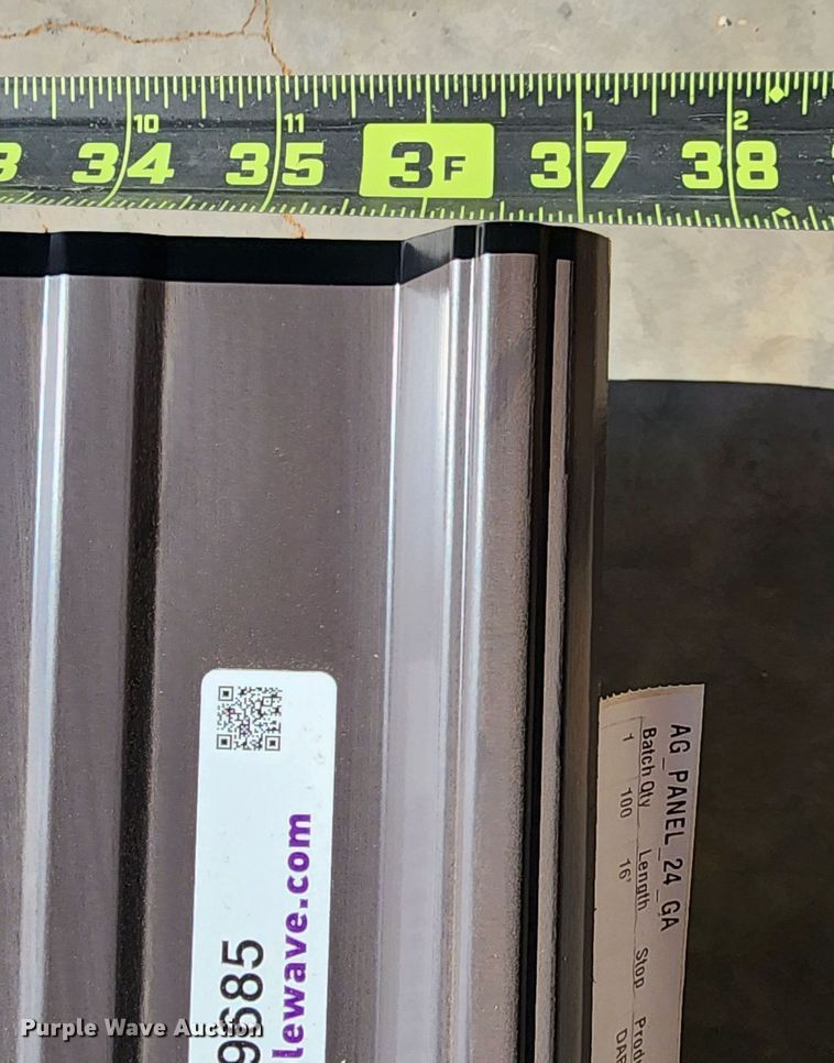 image for item KC9685 (100) sheets of Doerksen Metal Components metal siding/roofing