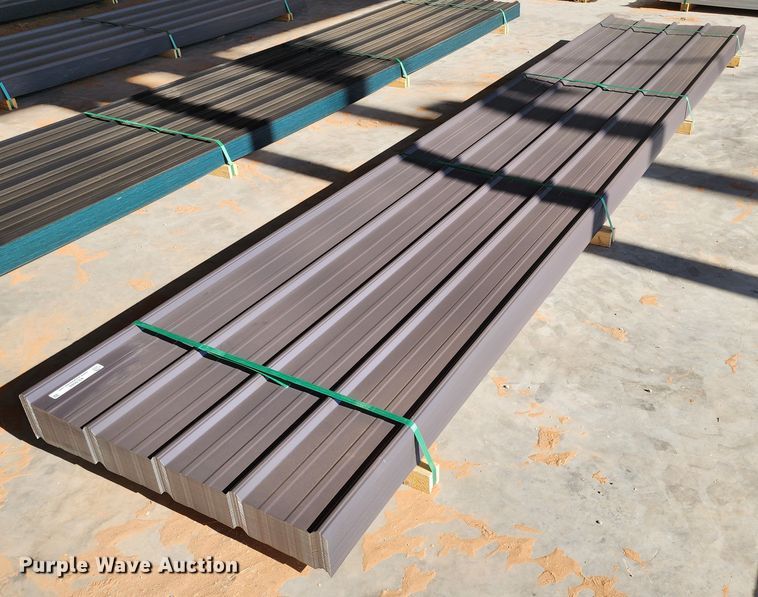 image for item KC9686 (100) sheets of Doerksen Metal Components metal siding/roofing