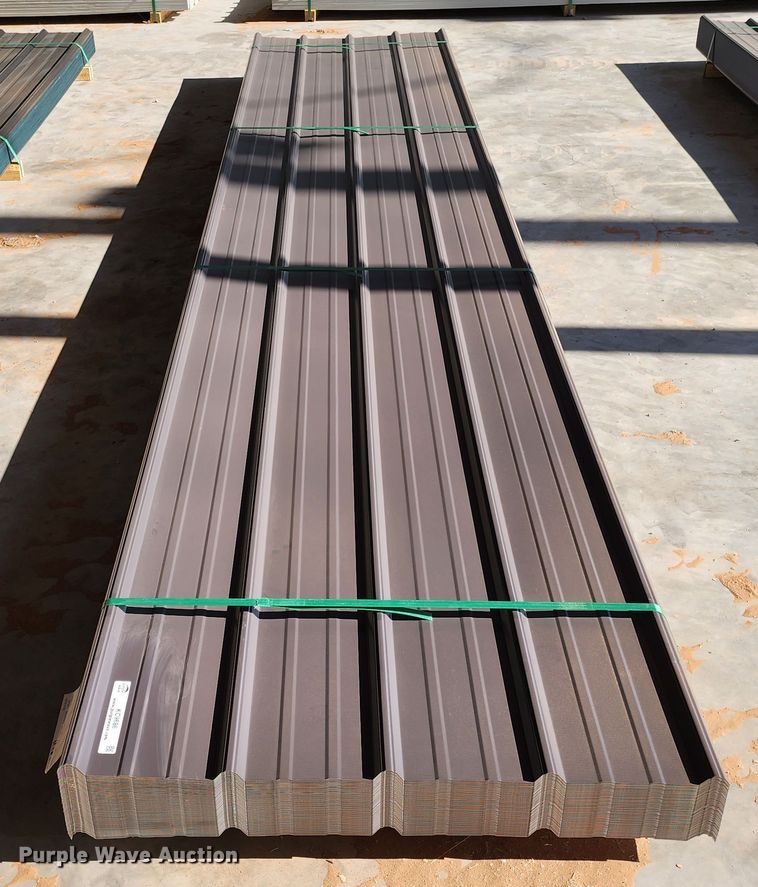 image for item KC9686 (100) sheets of Doerksen Metal Components metal siding/roofing