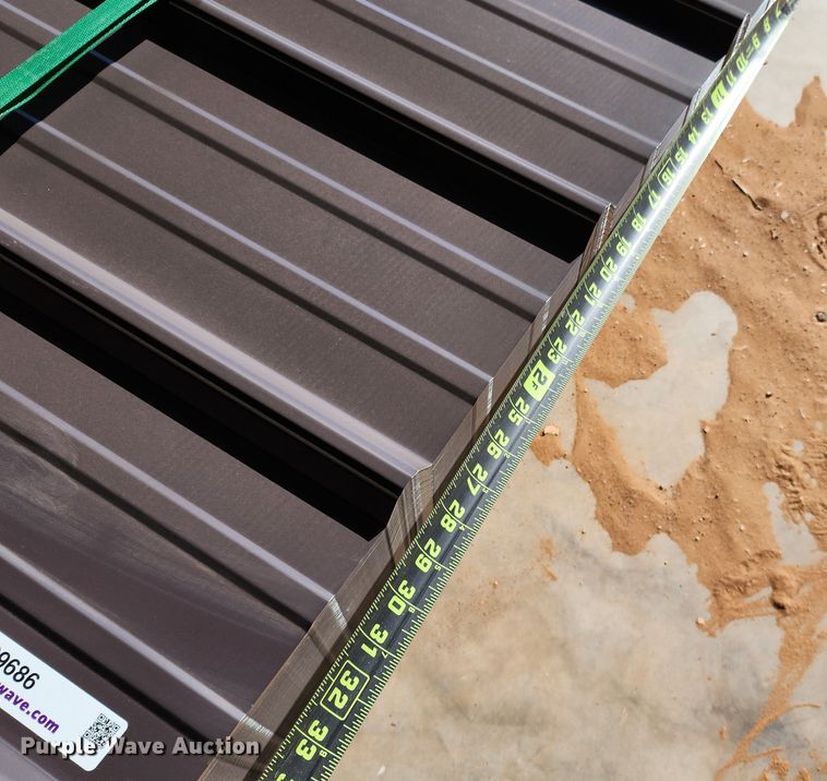 image for item KC9686 (100) sheets of Doerksen Metal Components metal siding/roofing