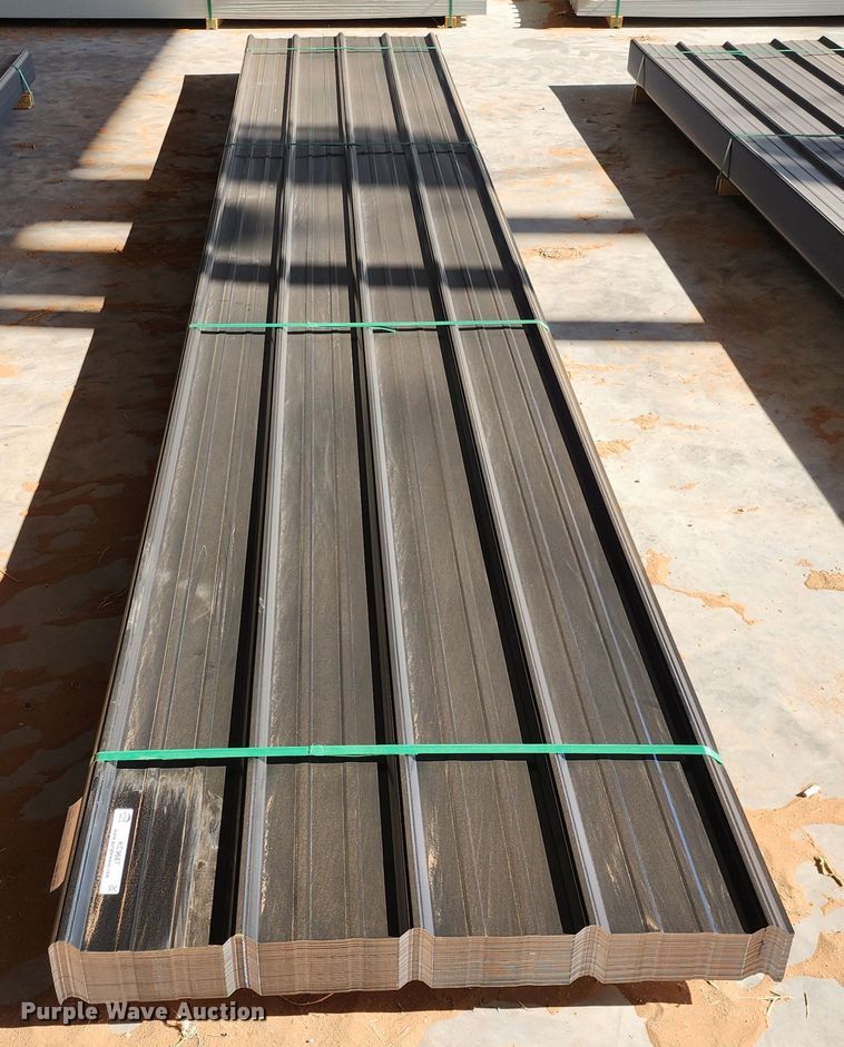 image for item KC9687 (150) sheets of Doerksen Metal Components metal siding/roofing