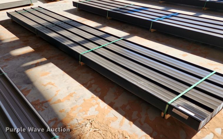image for item KC9687 (150) sheets of Doerksen Metal Components metal siding/roofing