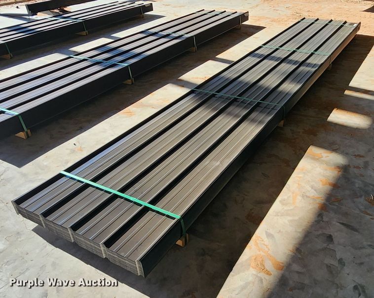 image for item KC9687 (150) sheets of Doerksen Metal Components metal siding/roofing