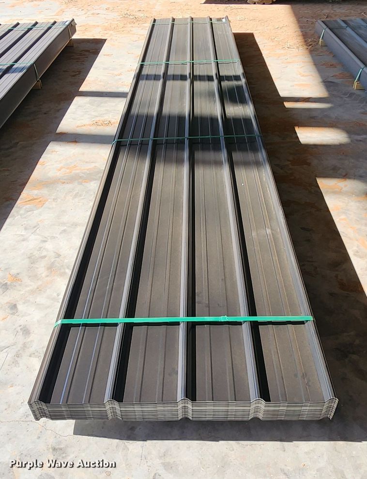 image for item KC9687 (150) sheets of Doerksen Metal Components metal siding/roofing