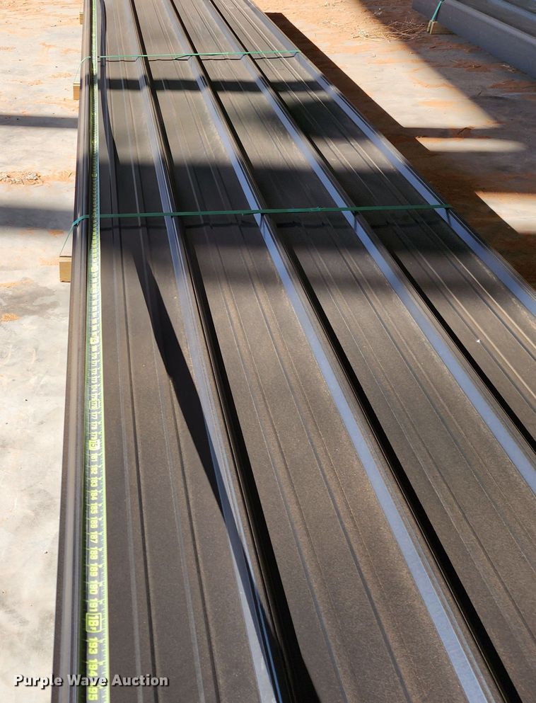image for item KC9687 (150) sheets of Doerksen Metal Components metal siding/roofing