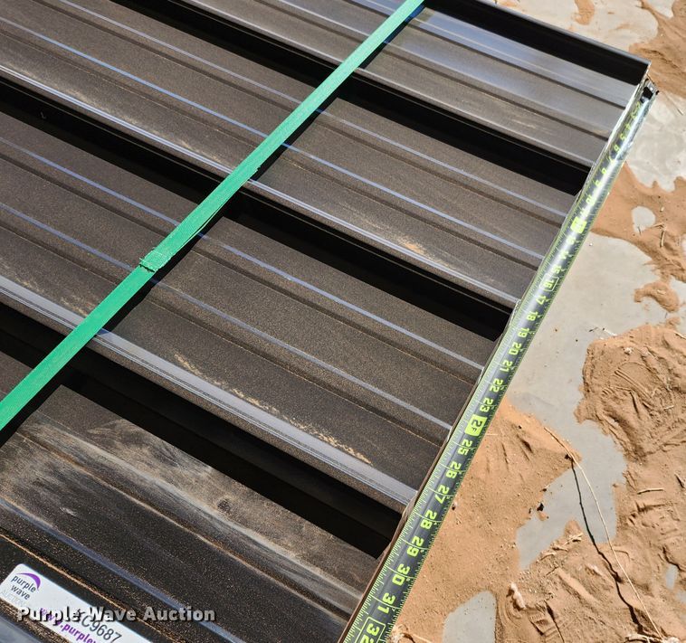 image for item KC9687 (150) sheets of Doerksen Metal Components metal siding/roofing