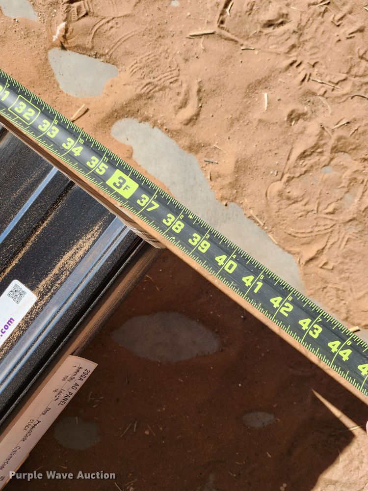 image for item KC9687 (150) sheets of Doerksen Metal Components metal siding/roofing