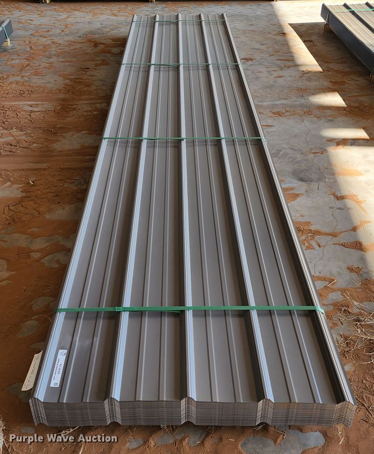 image for item KC9688 (170) sheets of Doerksen Metal Components metal siding/roofing