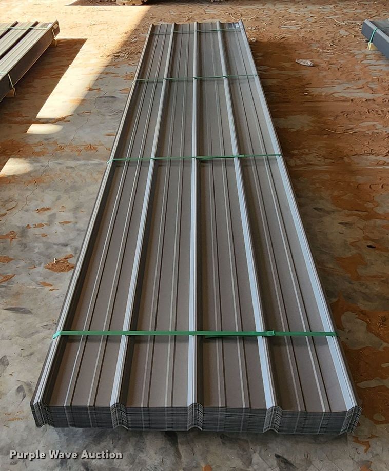 image for item KC9688 (170) sheets of Doerksen Metal Components metal siding/roofing