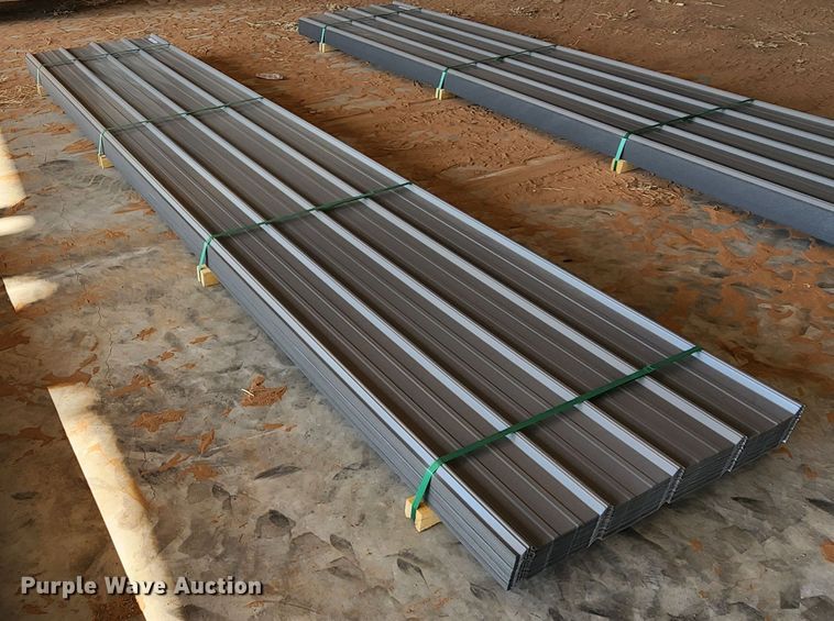 image for item KC9688 (170) sheets of Doerksen Metal Components metal siding/roofing