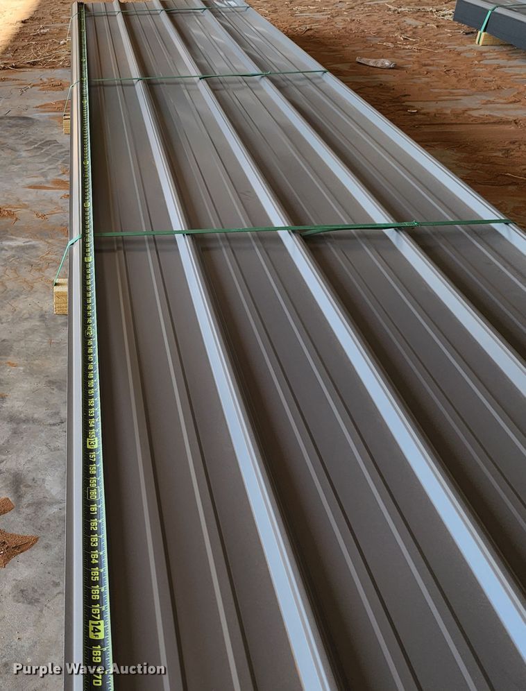 image for item KC9688 (170) sheets of Doerksen Metal Components metal siding/roofing