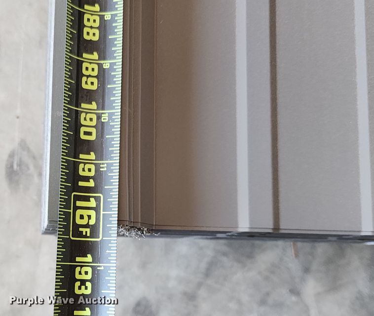 image for item KC9688 (170) sheets of Doerksen Metal Components metal siding/roofing