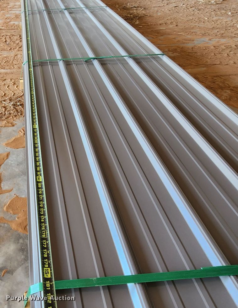 image for item KC9689 (170) sheets of Doerksen Metal Components metal siding/roofing