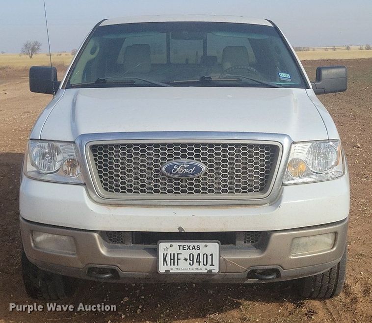 image for item KD9279 2004 Ford F150  SuperCrew pickup truck