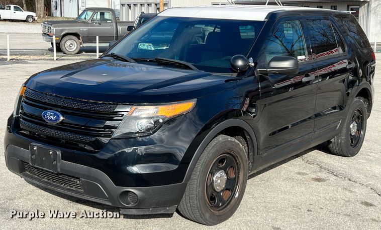 image for item KR9473 2014 Ford Explorer Police Interceptor  SUV