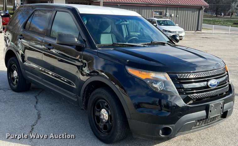 image for item KR9473 2014 Ford Explorer Police Interceptor  SUV