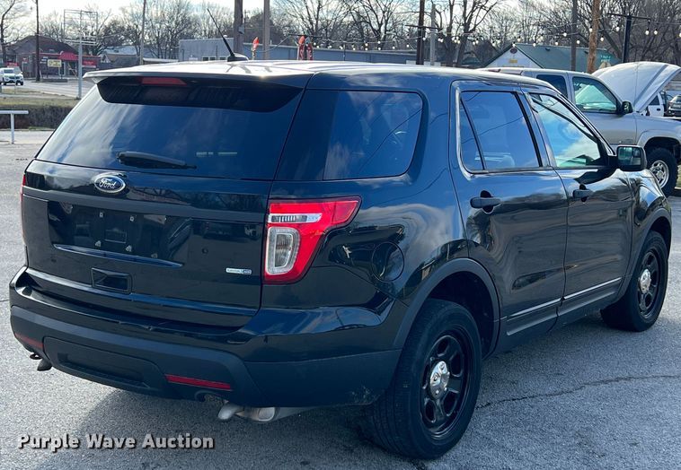 image for item KR9473 2014 Ford Explorer Police Interceptor  SUV