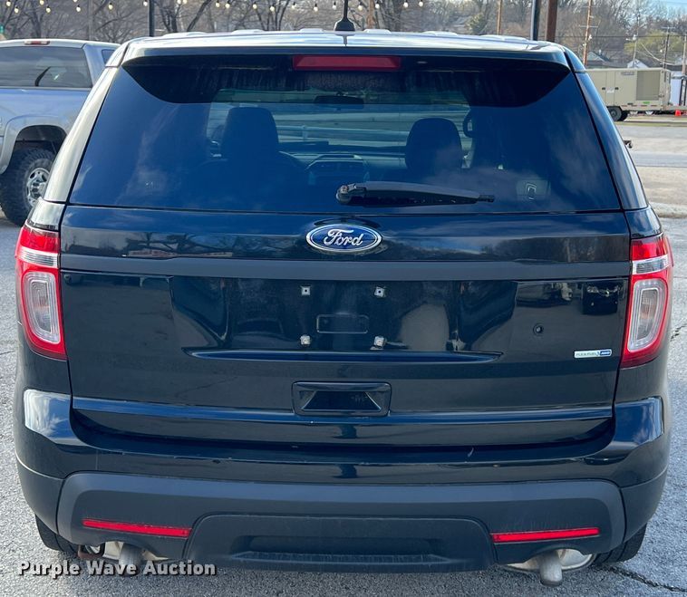 image for item KR9473 2014 Ford Explorer Police Interceptor  SUV