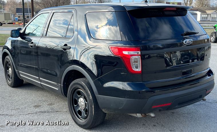 image for item KR9473 2014 Ford Explorer Police Interceptor  SUV