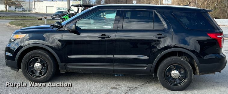 image for item KR9473 2014 Ford Explorer Police Interceptor  SUV