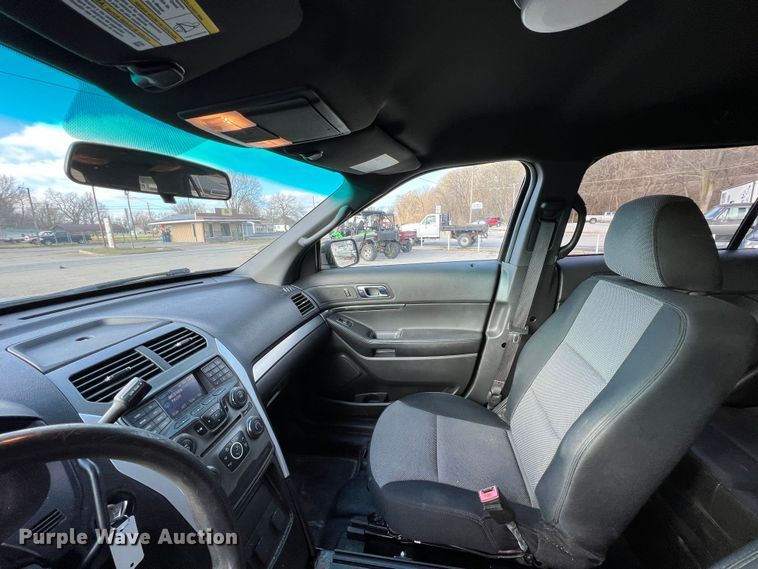 image for item KR9473 2014 Ford Explorer Police Interceptor  SUV