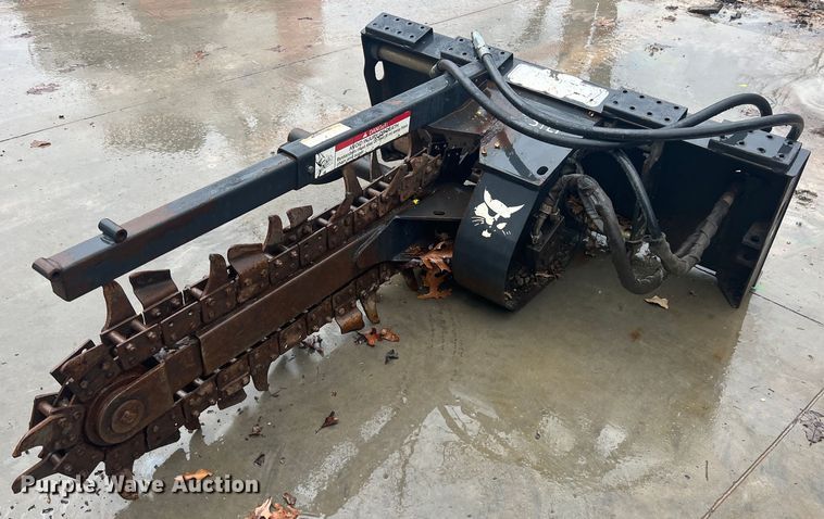 image for item KR9497 Bobcat  skid steer trencher