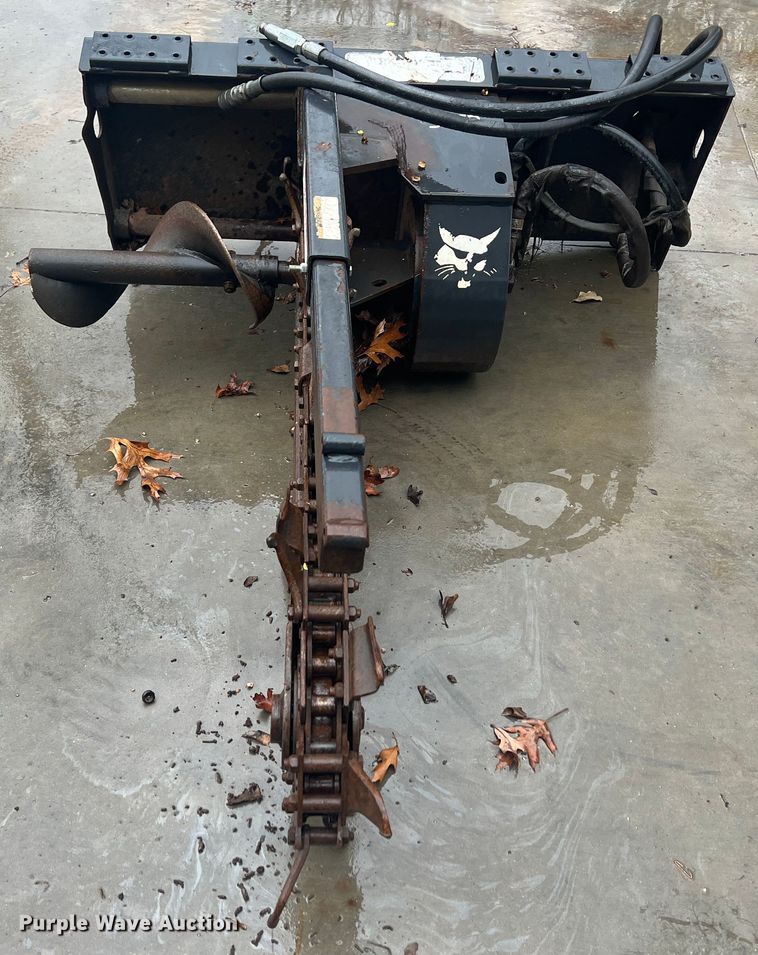 image for item KR9497 Bobcat  skid steer trencher