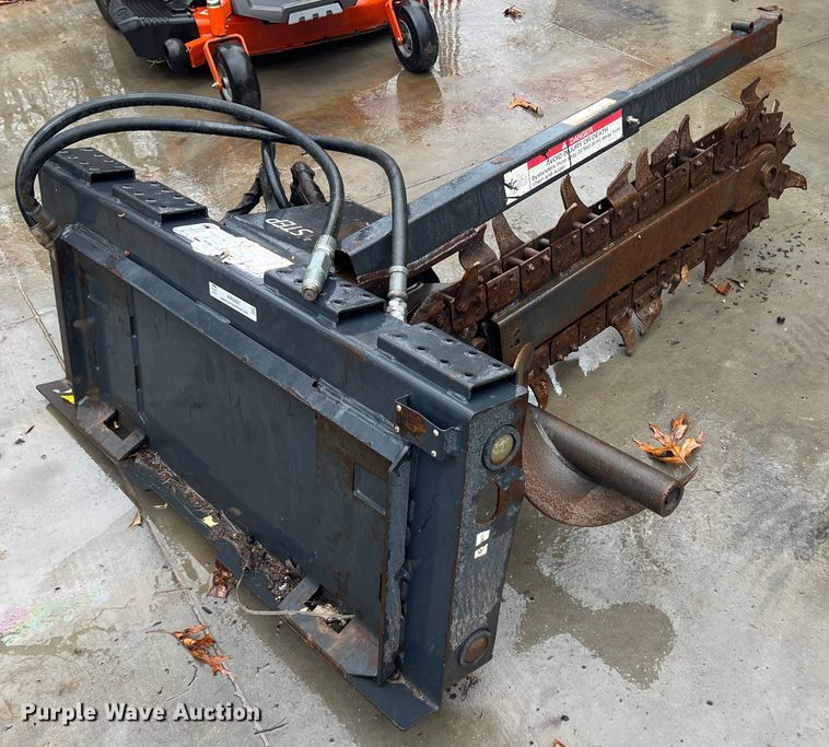 image for item KR9497 Bobcat  skid steer trencher