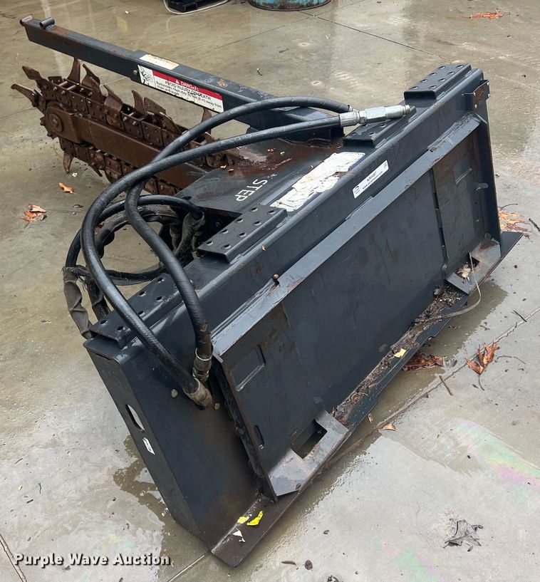 image for item KR9497 Bobcat  skid steer trencher