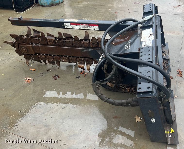 image for item KR9497 Bobcat  skid steer trencher