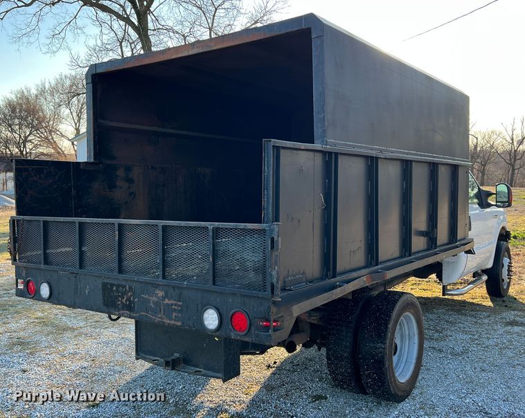 image for item KR9525 2006 Ford F450 Super Duty  dump flatbed truck