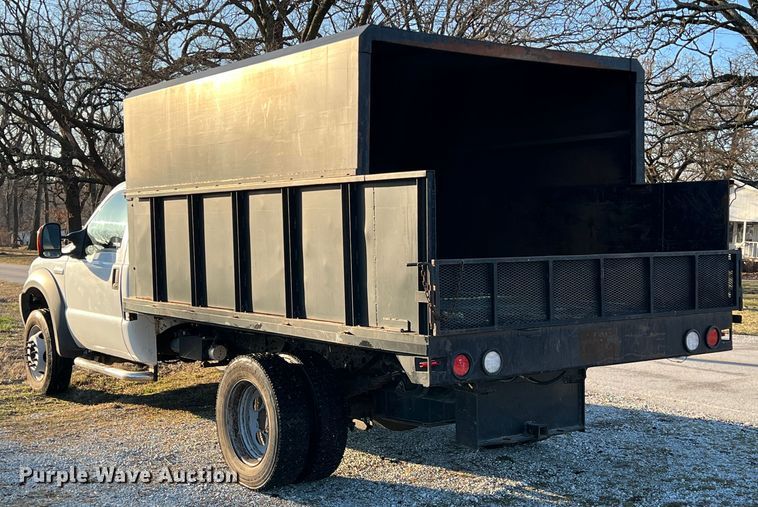 image for item KR9525 2006 Ford F450 Super Duty  dump flatbed truck