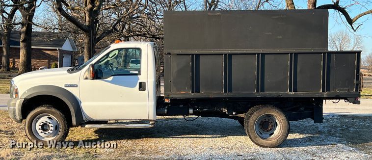 image for item KR9525 2006 Ford F450 Super Duty  dump flatbed truck