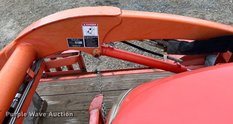 image for item KR9527 Kubota BX2670 tractor with 2017 Kubota trailer