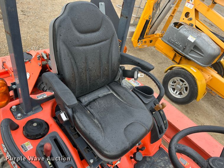 image for item KR9527 Kubota BX2670 tractor with 2017 Kubota trailer