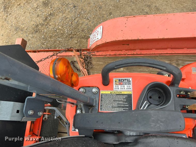 image for item KR9527 Kubota BX2670 tractor with 2017 Kubota trailer