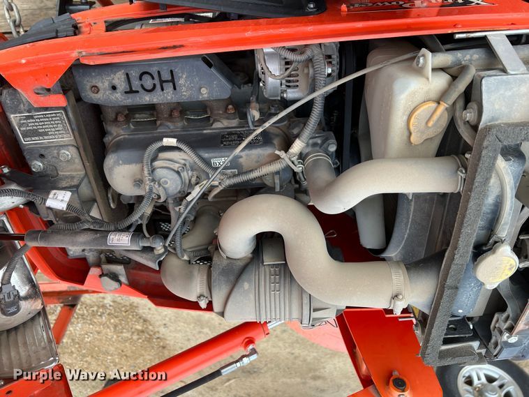 image for item KR9527 Kubota BX2670 tractor with 2017 Kubota trailer