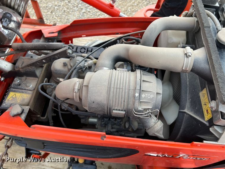 image for item KR9527 Kubota BX2670 tractor with 2017 Kubota trailer