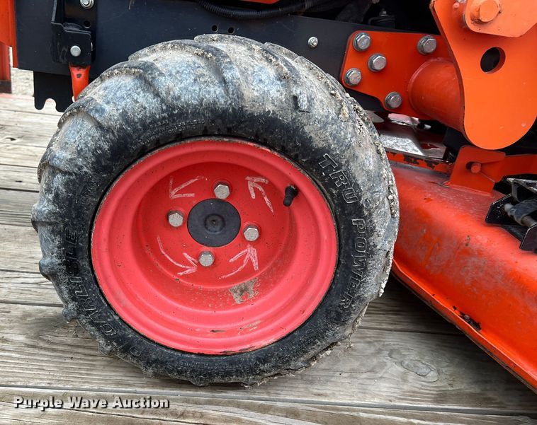 image for item KR9527 Kubota BX2670 tractor with 2017 Kubota trailer