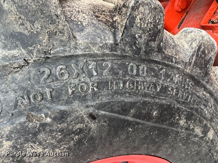 image for item KR9527 Kubota BX2670 tractor with 2017 Kubota trailer