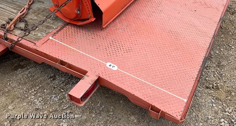 image for item KR9527 Kubota BX2670 tractor with 2017 Kubota trailer