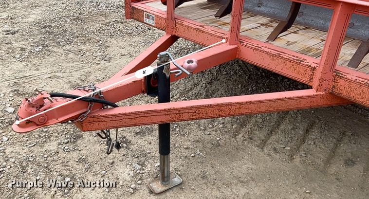 image for item KR9527 Kubota BX2670 tractor with 2017 Kubota trailer