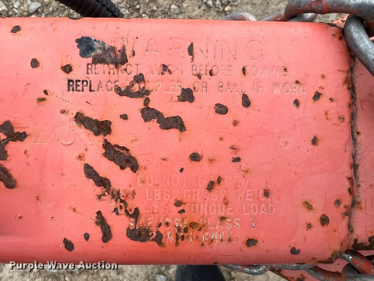 image for item KR9527 Kubota BX2670 tractor with 2017 Kubota trailer