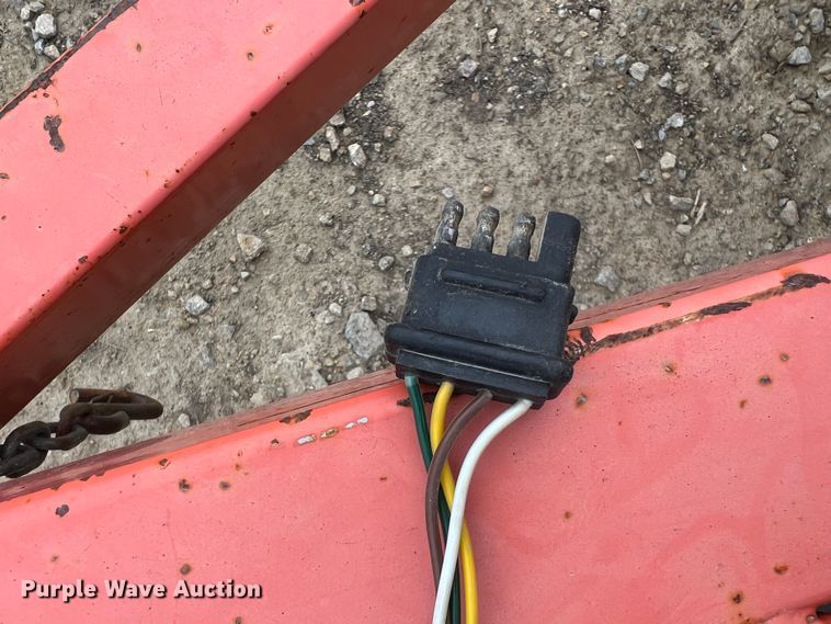 image for item KR9527 Kubota BX2670 tractor with 2017 Kubota trailer