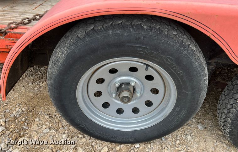 image for item KR9527 Kubota BX2670 tractor with 2017 Kubota trailer